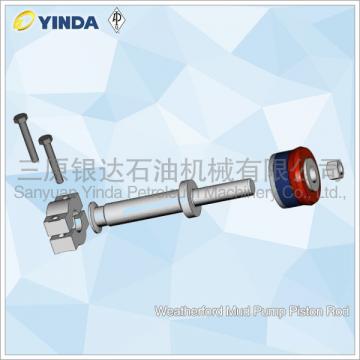 Quality 42CrMo Mud Pump Expendables Piston Rod 1124997 0889438 Weatherford Hydraulic End for sale