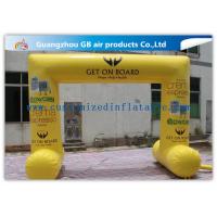 China Outdoor Halloween Inflatable Archway Air Arch With Inflatable Advertising Signs factory