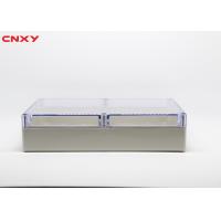 china Water-resistant ABS electrical box plastic junction box clear waterproof box 263*182*60 mm