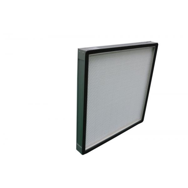 Quality HVAC Filtration Aluminium Alloy Frame Mini Panel H14 HEPA Filter for sale
