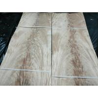 China 0.6mm thickness Mahogany, African Khaya Crotch Wood Veneer for Furniture Usage factory