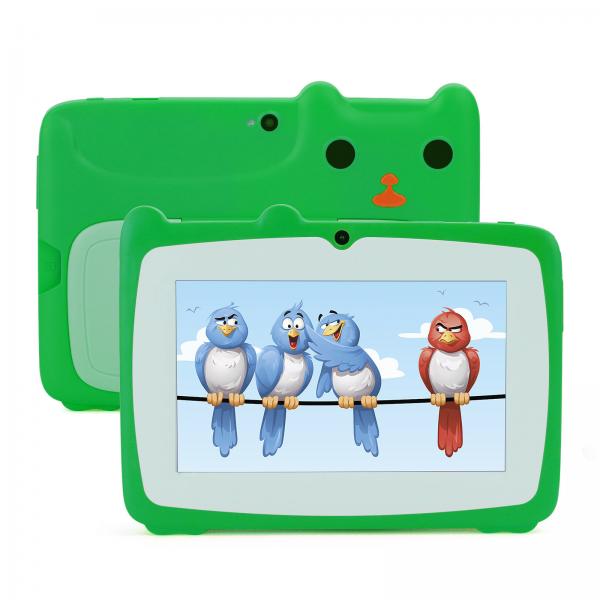 Quality Green C Idea 7'' HD Display Android 9 Toddler Tablet With Shockproof Case 5000mAh Battery for sale