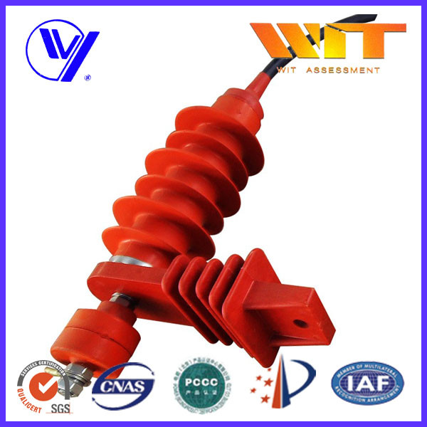 Quality 26KV Gapless Transmission Line Surge Arrester with Polymer Housed for sale