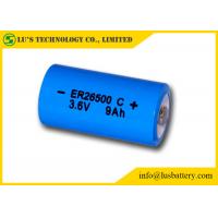 Quality Primary Batteires ER26500 Lithium Battery C Size 3.6 V Lithium Battery 9000mAh 3 for sale