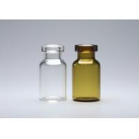 Quality 2ml Clear and Amber Medical or Cosmetic Low Borosilicate Glass Vial for sale