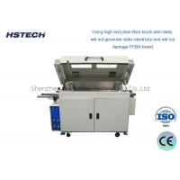 China Adhesive Roller and Disc Brush Single Side PCB Surface Cleaning Equipment for PCBA Boards factory
