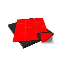 China No Printing DIY Supplies 30X30mm Red Magnetic Tile factory