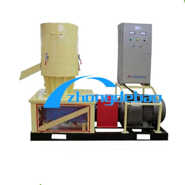 Quality 250~500kg/h roller rotate wood pellet mill biofuel straw sawdust pellet making for sale