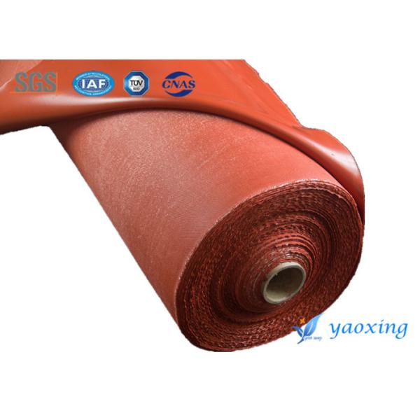 Quality 1mm Fireproof Silicone Coated Fiberglass Fabric For Welding Blanket for sale