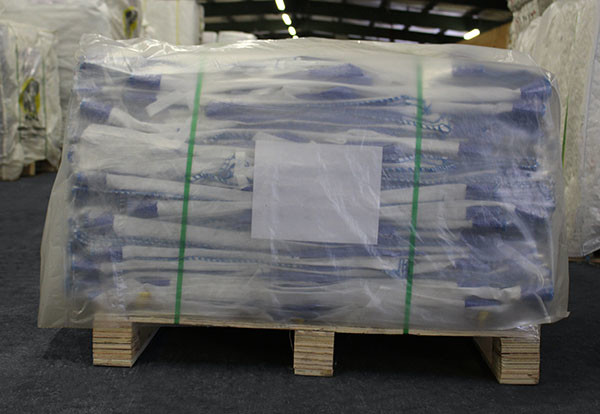 Quality HS Custom Plastic LDPE 36" X 36" X 48" Pallet Cover Bags Liners for sale