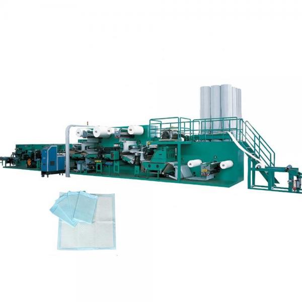 Quality Disposable Under Pad Manufacturing Machine With Longitudinal Folding System for sale