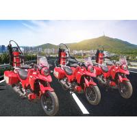 China SUZUKI Fire Fighting Motorcycle Water Cooling Black And Red Color 250cc factory