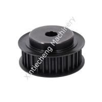 China 20 Tooth Double Flange Aluminum Timing Belt Pulley Power Transmission Components factory
