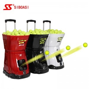 China AC Power Tennis Ball Machine Launcher S3015 With External Battery  for sale