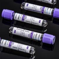 Quality Glass Plastic Vacutainer Edta K3 Purple Top Vacutainer Tube 2ml 13*75mm for sale