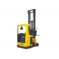 Quality Adjustable Seat 2 Ton Forklift , Narrow Aisle Forklift With Safety Travelling for sale