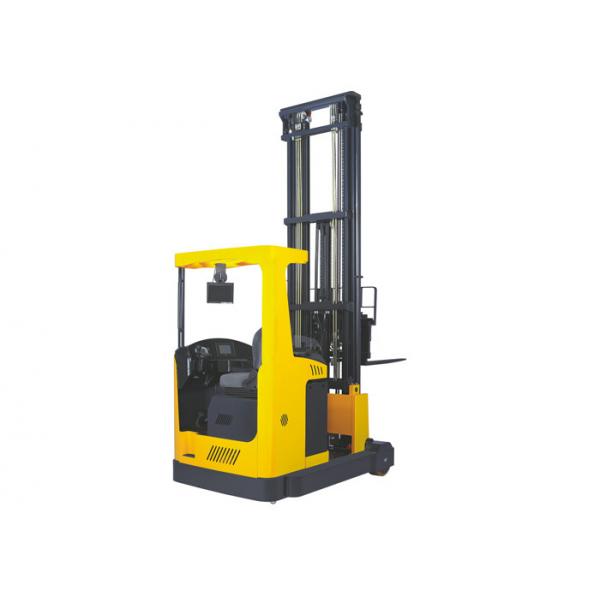 Quality Adjustable Seat 2 Ton Forklift , Narrow Aisle Forklift With Safety Travelling Speed for sale