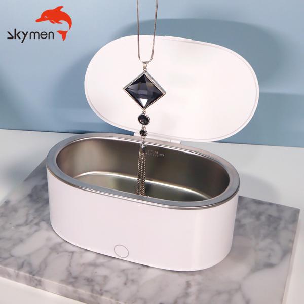 Quality Portable 48KHz 24W 500ml Ultrasonic Jewelry Cleaner Skymen Glasses Cleaner for sale