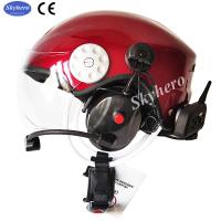 China BT-GD-K01 Paramotor Helmet PPG Helmet With High Noise Cancel Bluetooth Headset EN966 factory