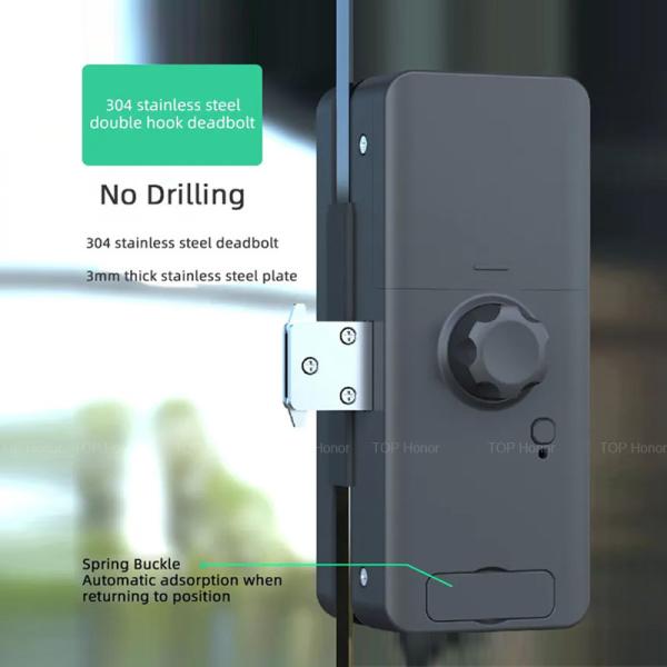 Quality Punchfree Biometric Office Door Lock Smart Fingerprint 3D Face Recognition Door for sale