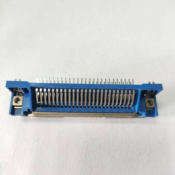 Quality Male PCB Right Angel 50 Pin Centronics Connector , Plug Champ Connectors for sale