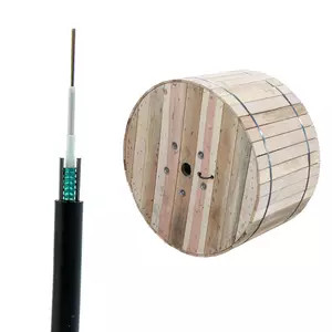 Quality GYXTW 4 Single Mode G652D Aerial Optical Fiber Cable manufacturer for sale