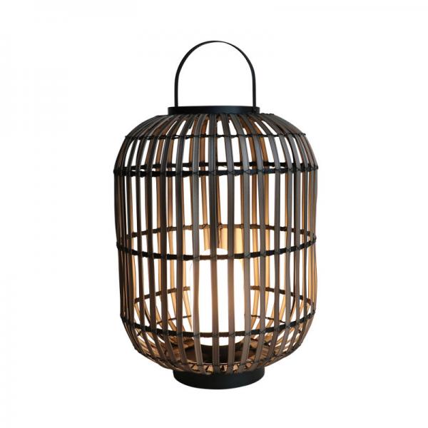 Quality Decorative Rattan Outdoor Lantern , Woven Rattan Lamp 3500K For Atmosphere for sale