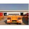 China Tri Axle 50T Container Skeleton Trailer Skeleton 40ft Container Trailer factory