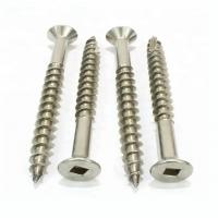 China 2205 2507 Stainless Steel Square Screw M10 Countersunk Head Self Tapping Drywall Screw factory