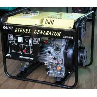 China High Efficiency Open Frame Diesel Generators , 60hz 5kva Diesel Generator for sale