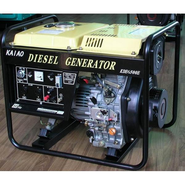 Quality Fuel Efficient Open Frame Portable Diesel Power Generator Automatic Transfer Switch for sale