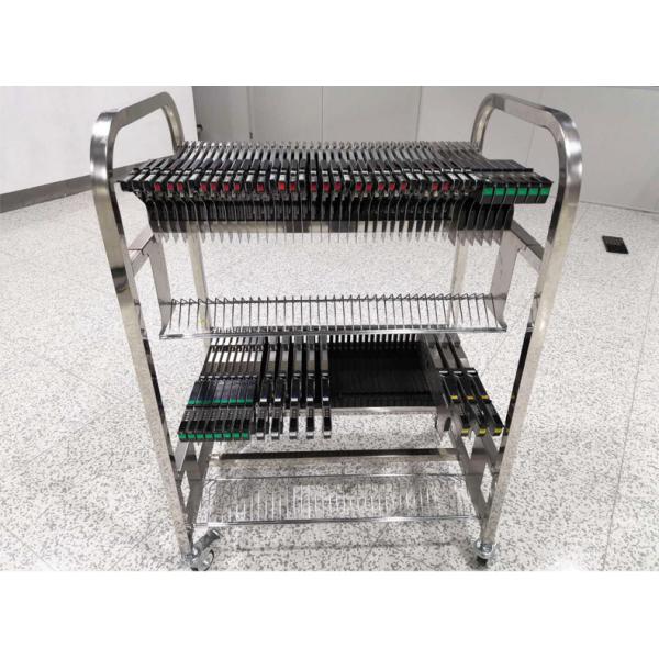 Quality Storage Feeder Cart For FUJI NXT Electric SMT Feeder Trolley Aluminum Alloy SS for sale
