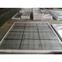 China Soundproof Aluminum Pane Fixed Glass Window Decorative Wall Panel System factory