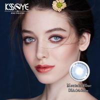 China Mountain Gray Color Contact Lens Cycle Eye Contacts Cosmetic Lens Size 14mm factory