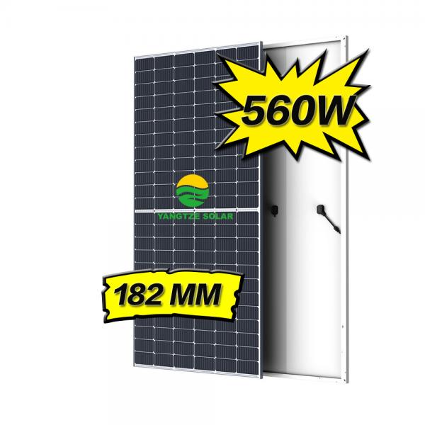 Quality 560W Commercial 24v Mono Solar Panel Perc Half Cut ODM for sale