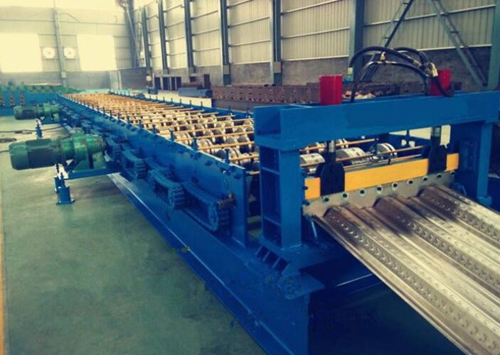 China 18.5KW Corrugated Floor Deck Roll Forming Machine Easy To Installation factory