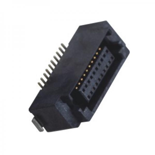 Quality 0.8 mm pitch connector board to board smt connector contact plating right angle pcb connector for sale