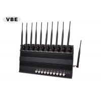 Quality Black Shell Wifi Signal Jammer 33dBm Average Output Power Signal Synchronization for sale