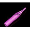 China Purple Disposable Tattoo Gun Tips Different Size Matching With Tattoo Machines factory