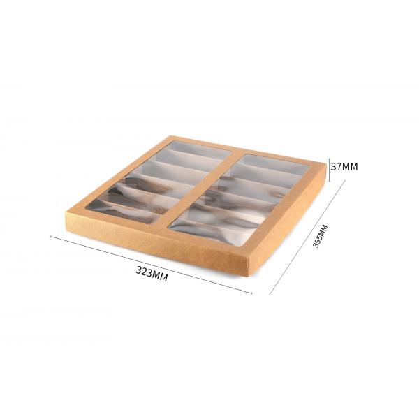 Quality Eco Friendly 12 Pack Sunglass Display Packaging Box With Transparent Window Lid for sale
