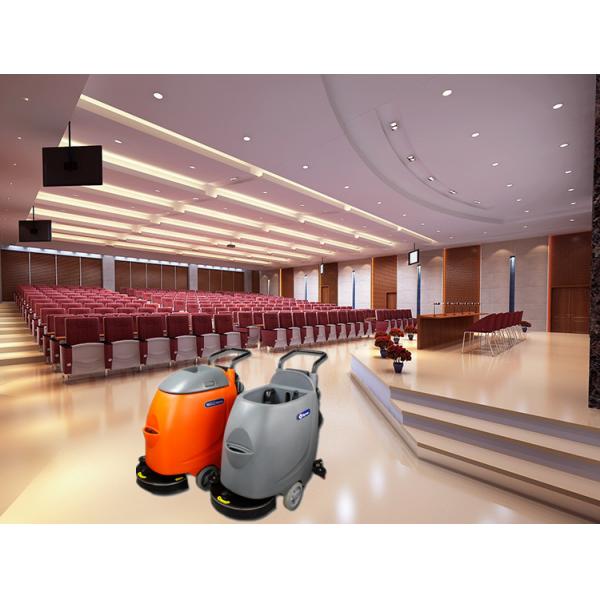 Quality Compact Minimal Commercial Floor Cleaning Machines With Long Electric Wire for sale