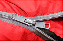 China 1200g Extreme Cold Weather Duck Down Outside Sleeping Bag Zipper Side factory