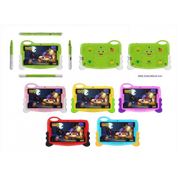 Quality 2MP Rear And Front Camera Portable Learning Tablets For Kindergarten Students Red for sale