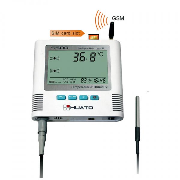 Quality Cold Van SMS GSM Data Logger Small Size Single External With 3 Meters Cable for sale