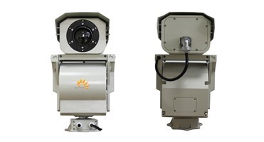 Quality Outdoor HD Video Thermal Security Camera For Long Range Seaport Security for sale