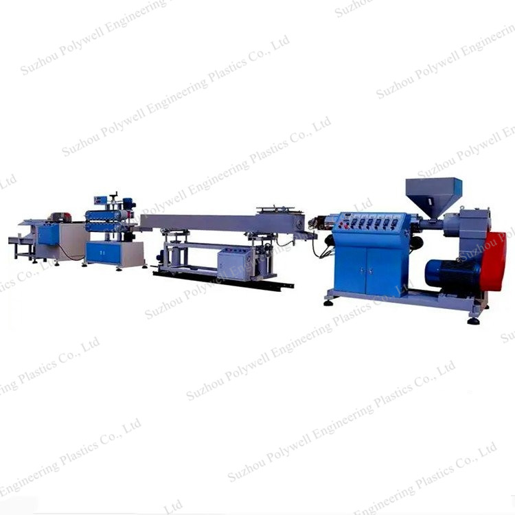 China Wood WPC Plastic PVC Extruder Making Machine Window Sill/ Door Frame Profile factory