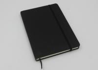 China Custom A5 Size Recycled Paper Notebook with Embossed Logo Moleskine Style factory