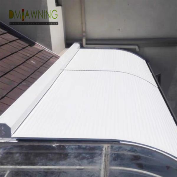 Quality Aluminum Motorized Conservatory Awning Roof Retractable Roller Shutter for sale