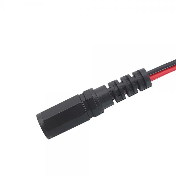 Quality 12V 24V Power Cable Assemblies DC5521 DC5525 DC35135 Plug To Open End for sale