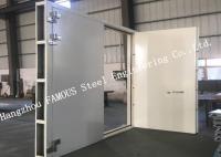 China Explosion Proof Steel Framed Blast Door Industrial Garage Doors For Governments And Banks factory